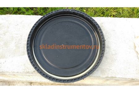 Бочка с крышкой на обруч ТАРА п/э, 48л, синяя 00228