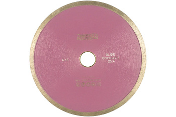 Диск алмазный сплошная кромка G/S по граниту 180D-1.6T-7.5W-22.2 MESSER 01-23-180