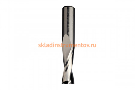 Фреза спиральная монолитная (4x15x60 мм; S 6 мм; RH; Z2) по дереву CMT 191.640.11