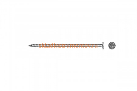 ЗУБР Гвозди ершеные с плоской головкой, оцинкованные, 70 х 4.2 мм, 5 кг, (примерно 850 шт.) 305200-42-070