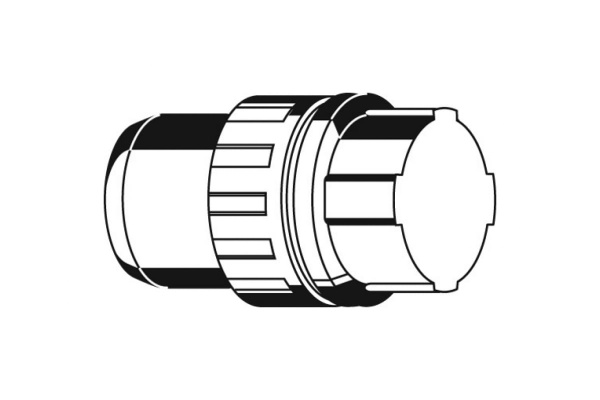 Заглушка "ШиреФит" (26 мм; "штуцер с гайкой") для трубопровода Зубр 51510-26
