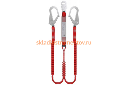 Двойной эластичный строп с амортизатором SAFE-TEC ABE212