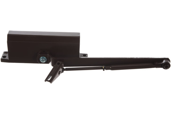 Дверной доводчик ЗУБР ПРОФЕССИОНАЛ для дверей массой до 80 кг, цвет коричневый 37912-80