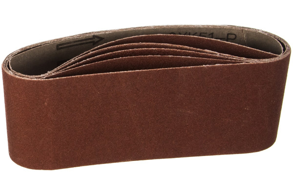 Лента шлифовальная бесконечная СТАНДАРТ на тканевой основе (5 шт; 75х457 мм; P120) для ЛШМ Зубр 35341-120