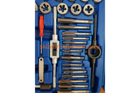 Набор метчиков и плашек 40шт КОБАЛЬТ 010301-40