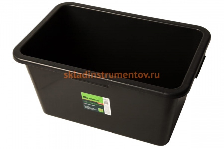 Прямоугольный строительный таз 40 л СИБРТЕХ 81443