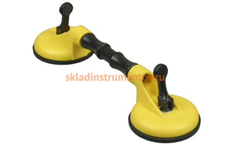 Шарнирный подъемник STAYER на двойной присоске, 80 кг 33721-2