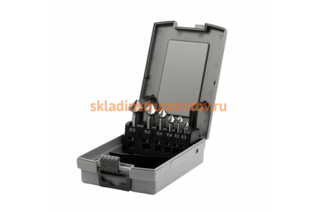 Набор зенковок (6 шт; 6.3-20.5 мм; 90 гр; HSSE) Bucovice Tools 791806