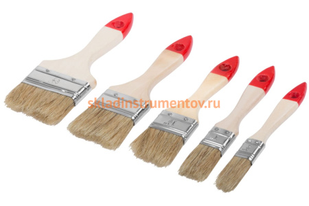 Набор кистей КУРС 5шт. 00915