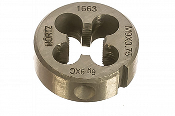Плашка М 9 х0.75 9ХС HORTZ 204003