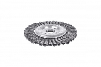 Щетка дисковая для УШМ (125х22.2 мм) Профоснастка 20108013