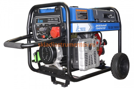 Дизельгенератор ТСС SDG 7000EH3 010278