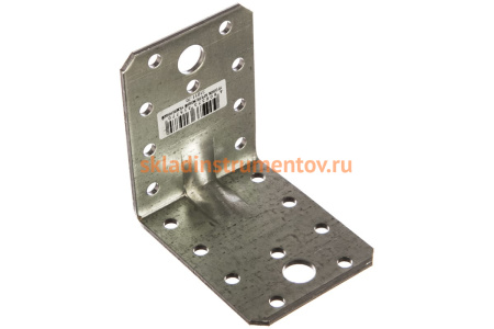 Крепежный усиленный уголок ЗУБР УКУ-2.5 55х70х70 х 2.5мм 31011-70