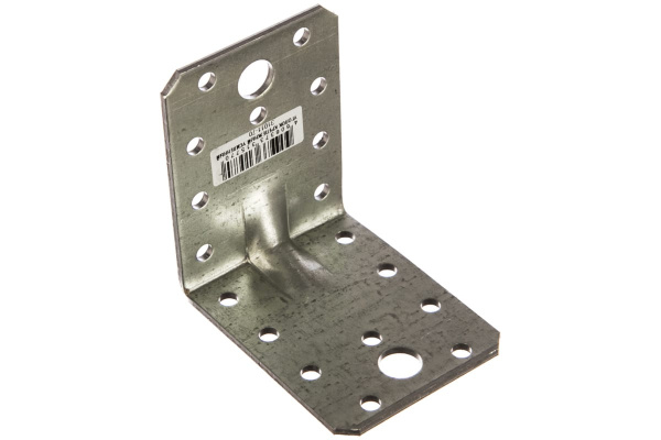 Крепежный усиленный уголок ЗУБР УКУ-2.5 55х70х70 х 2.5мм 31011-70