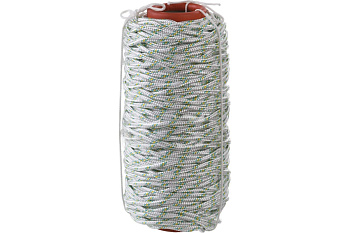 Плетёный капроновый 16-прядный фал с капроновым сердечником, диаметр 6мм, бухта 100м, 650кгс СИБИН 50220-06 Плетёный капроновый 16-прядный фал с капроновым сердечником, диаметр 6мм, бухта 100м, 650кгс СИБИН 50220-06