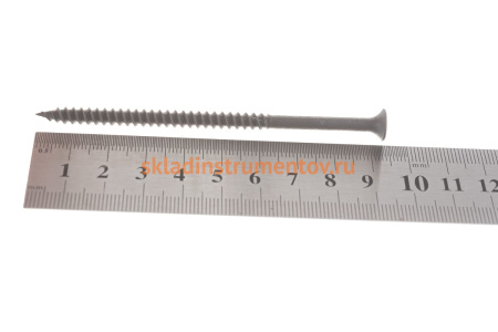 Универсальные саморезы Зубр оксидированные по дереву/металлу, PH2, 4,8x95мм, ТФ1, 100шт 4-300011-48-095