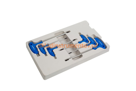 Ложемент для набора Г-образных TORX 22306PR, PVC KING TONY 842230660H Ложемент для набора Г-образных TORX 22306PR, PVC KING TONY 842230660H