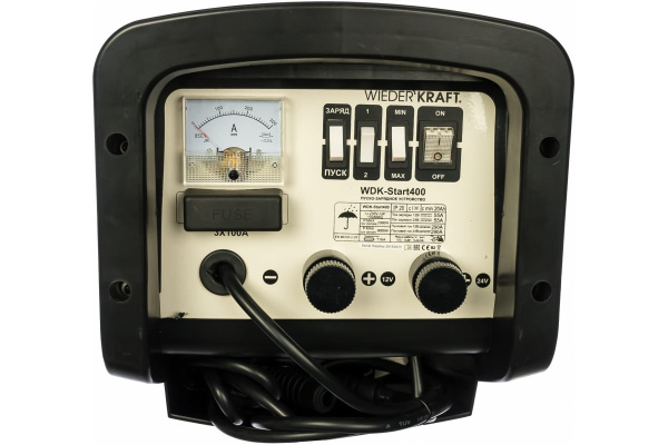 Пуско-зарядное устройство (трансформаторное, для аккумуляторов до 700Ач) WIEDERKRAFT WDK-Start400