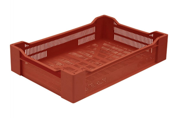 Ящик Тара.ру п/э 600х400х135 красный 02937