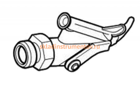 Насадка с клином для сварки прутком 3 мм Leister 113.666