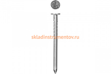 Толевые гвозди Зубр оцинкованные ГОСТ 4029-63, 40 х 2.5 мм, 5 кг 305210-25-040