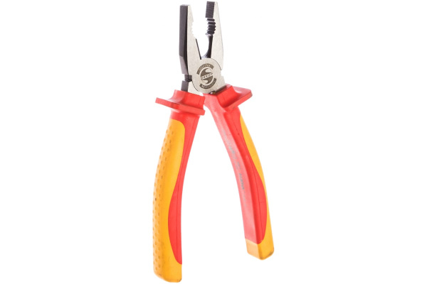 Диэлектрические универсальные плоскогубцы Энкор, 200мм 19012