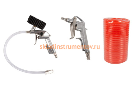 Набор пневмоинструментов, 3 предмета, QUATTRO ELEMENTI 772-128