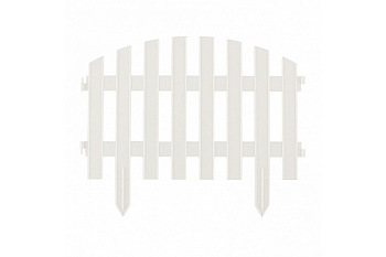 Декоративный забор "Винтаж", 28x300 см, белый PALISAD Россия 65011