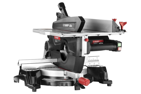 Торцовочная комбинированная пила Зубр МАСТЕР ЗПТК-305-1900