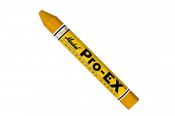 Восковой строительный мелок Markal Pro-EX универсальный, жёлтый 80381