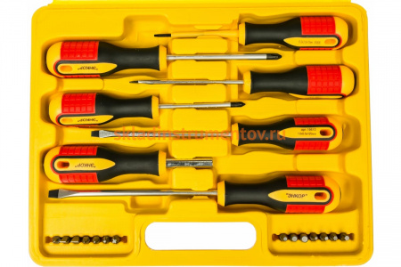 Набор отверток и вставок 21 предмет Энкор 19837