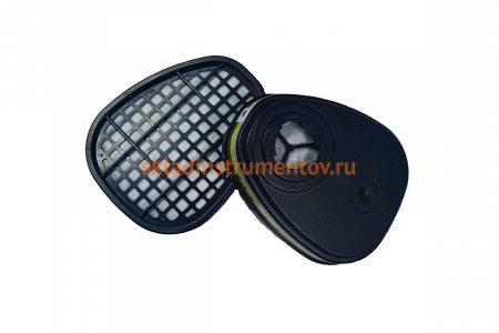 Фильтр противогазовый для защиты от органических, неорганических, кислых газов и аммиака, ABEK1 Jeta Safety 6541