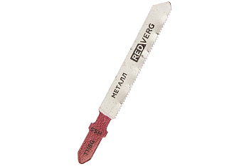 Пилка для лобзика по стали T118G чистый рез, HSS 2 шт. REDVERG 6623546