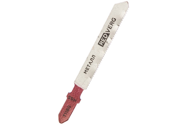Пилка для лобзика по стали T118G чистый рез, HSS 2 шт. REDVERG 6623546