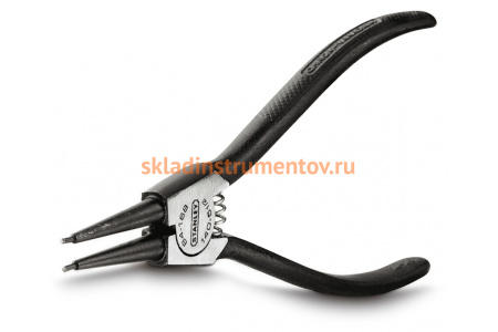 Плоскогубцы-щипцы для снятия внешних стопорных колец Browned Handle STANLEY 2-84-168 Плоскогубцы-щипцы для снятия внешних стопорных колец Browned Handle STANLEY 2-84-168