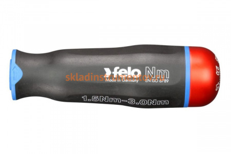 Рукоятка c регулировкой крутящего момента Серия Nm 1,5-3,0 Нм Felo 10000206