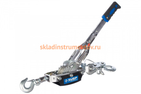 Автомобильная троссовая лебедка Зубр Профессионал 4т 43105-4