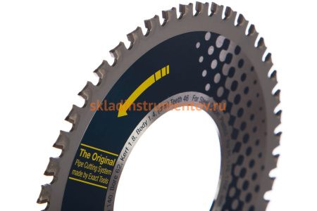 Диск ТСТ Z140 для труборезов Pipecut (140х62 мм) Exact 70104860