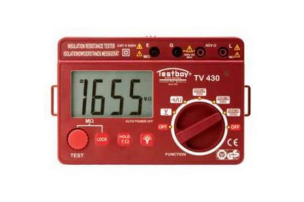 Прибор для проверки сопротивления изоляции TESTBOY TV 430N