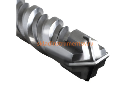 Бур КВАДРО по бетону (45х1000 мм; SDS-MAX) ПРАКТИКА 648-069