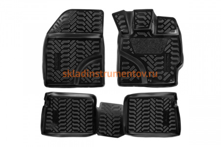 Ковры в салон Airline 3D для Toyota Prius RHD XV30 2009-15 ACM-PS-68