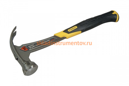 Молоток с изогнутым гвоздодером 397г / 14Oz Stanley Fatmax Xtreme Welded Nailing Curve XTHT1-51148