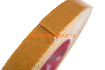 Монтажная клейкая лента на вспененной основе КУРС белая, 15мм х 10м 11784