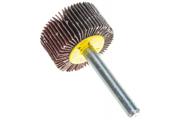 Круг шлифовальный лепестковый на шпильке (30х15 мм; 6 мм; Р120) KLINGSPOR 12847