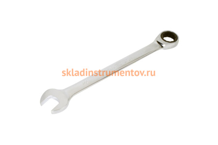 Трещоточный комбинированный ключ 22мм KING TONY 373122M