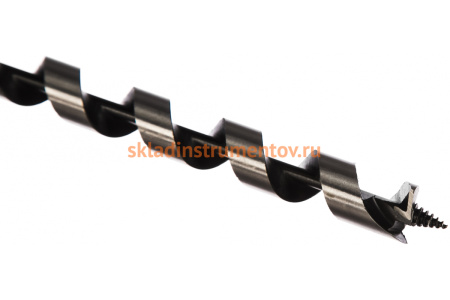 Сверло "ЭКСПЕРТ" спираль Левиса SDS-Plus (16х450 мм) по дереву ЗУБР 29482-450-16