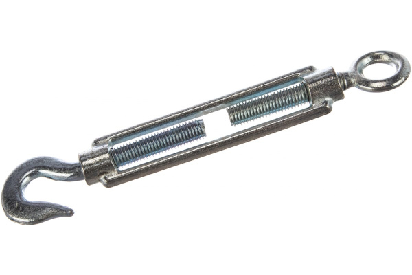 Талреп STAYER DIN 1480, крюк-кольцо, М16, 2 шт, оцинкованный, 30515-16