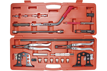 Универсальный рассухариватель клапанов - устройство для зажима пружин, в кейсе AIST 67231401 00-00004194