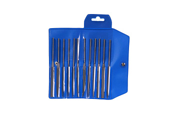 Набор из 12-ти надфилей (L=140 мм, зернистость 2) AJAX 286213921420