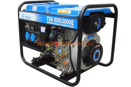 Дизельная электростанция ТСС SDG 3000E 111065